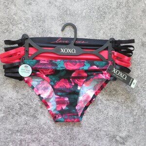 (#102) XOXO Intimates Side Cut-outs underwear 3 pks Panties Size M